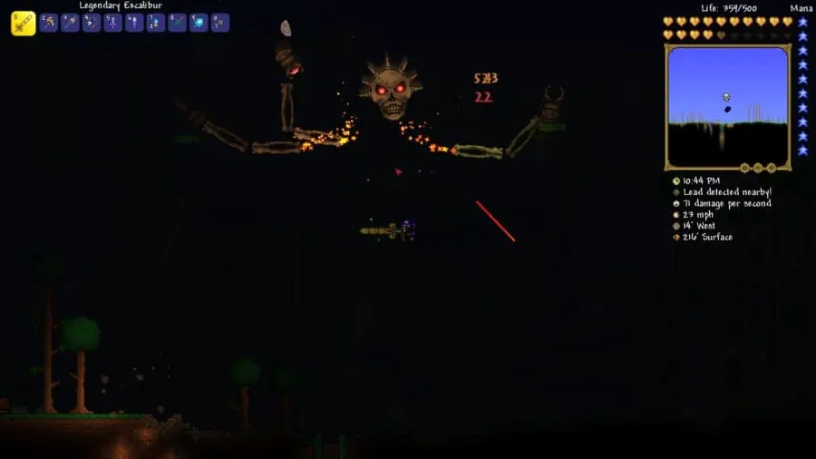 Skeltron Prime- Terraria Boss