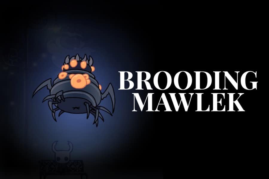 Brooding Mawlek - Hollow Knight Bosses