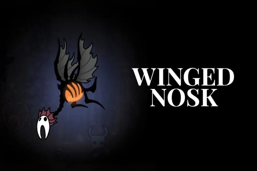 Winged Nosk - Hollow Knight Bosses