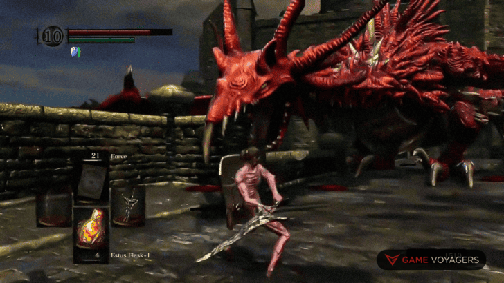 How to Get Past the Dragon in Dark Souls Remastered