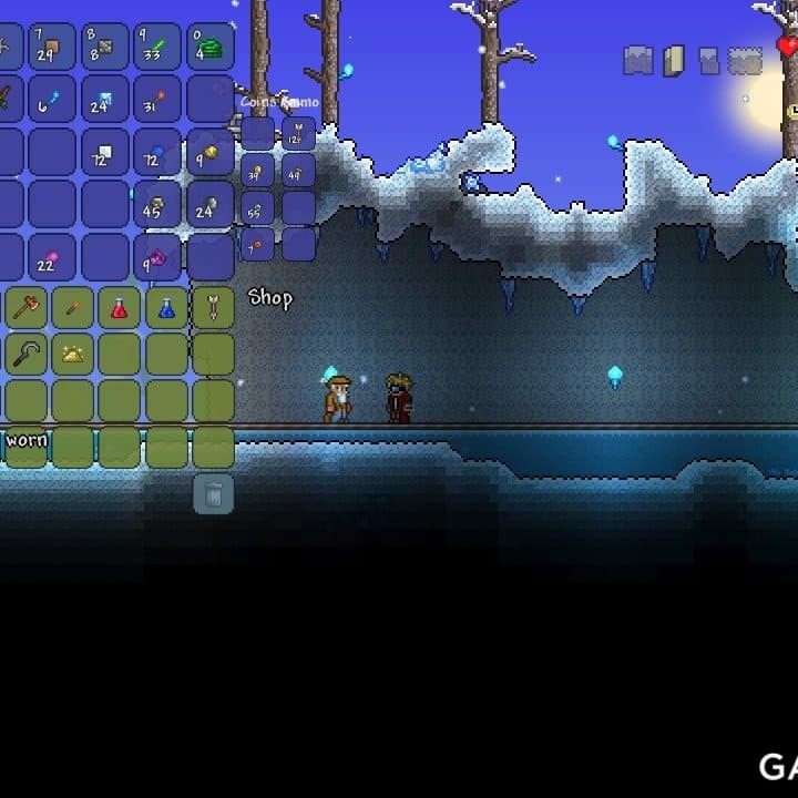 terraria 1.3 all items map download