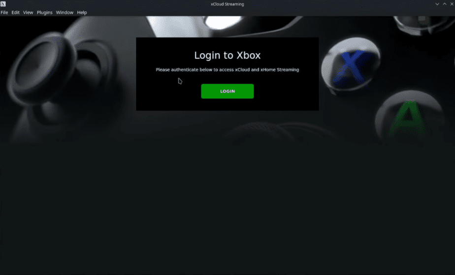 Login to Xbox