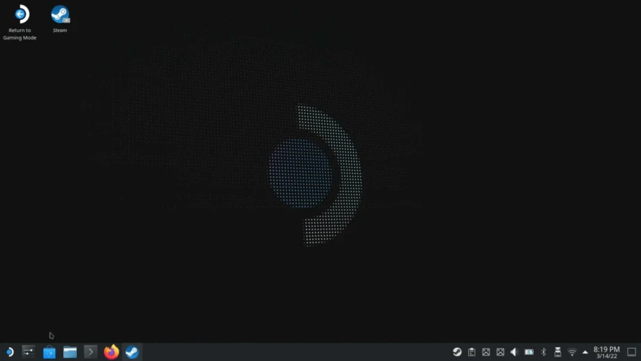 Desktop Mode Steam Deck