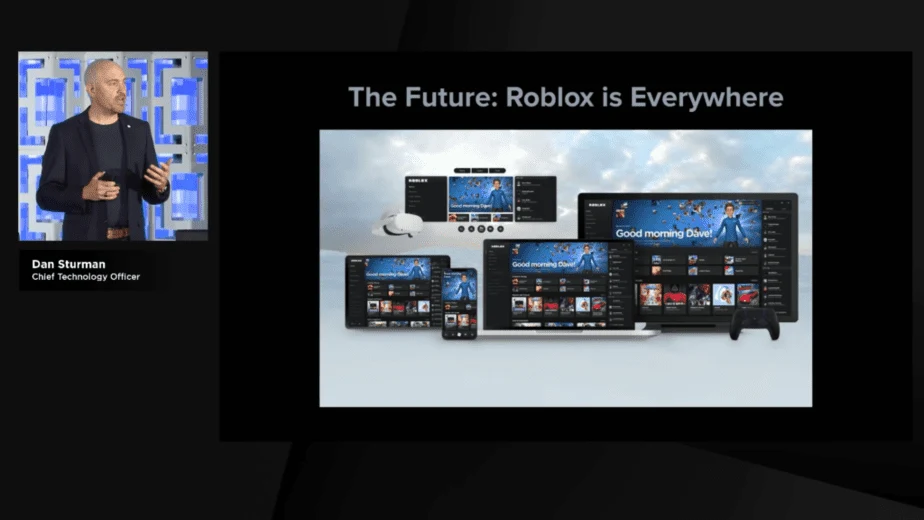 Roblox Investor Day 2021 PlayStation 5 