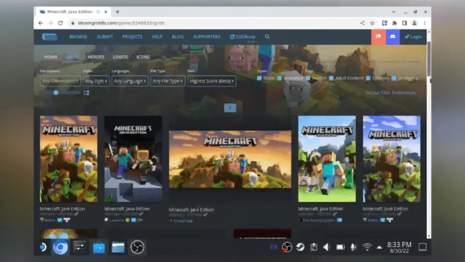 Minecraft: Java Edition runs flawlessly on Steam Deck : r/SteamDeck