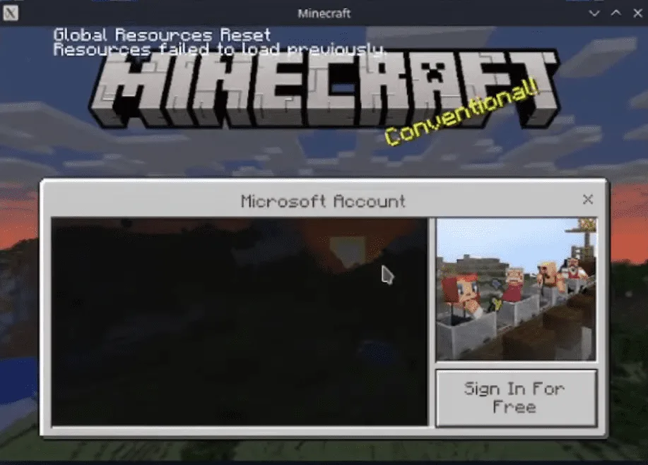 Minecraft Bedrock running on Steam Deck