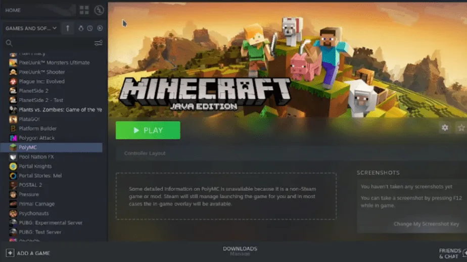 How to install Minecraft Java Edition on Steam Deck - No PolyMC 