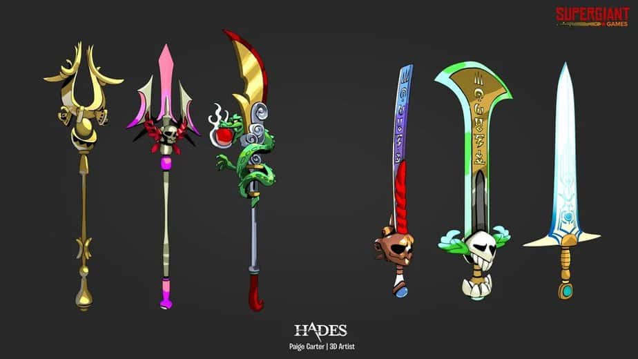Weapon Aspects Hades