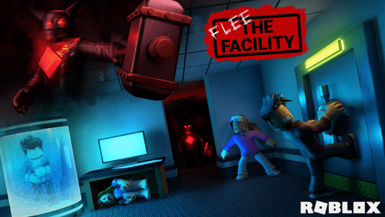Marketing image released for Flee The Facility. 
