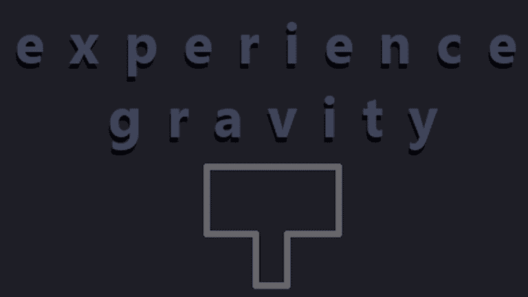 Promotional cover image for Experience Gravity. 