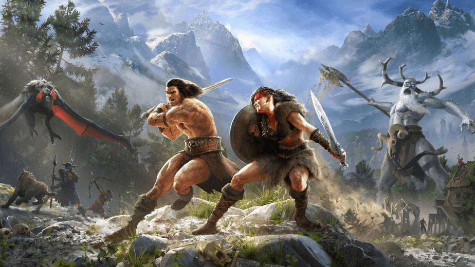 Part of the promotional images released for Conan Exiles. 