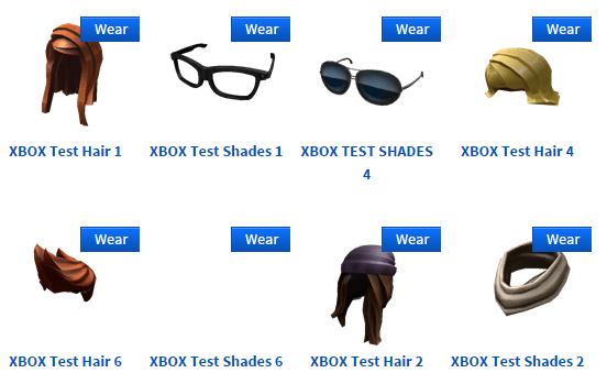 Xbox Exclusive Roblox Items