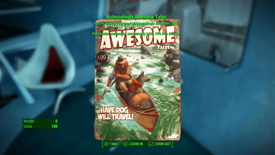 Astoundingly Awesome Tales issue "Have Dog, Will Travel!"