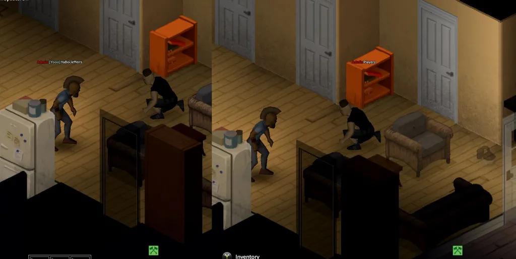 In-game screenshot from Project Zomboid