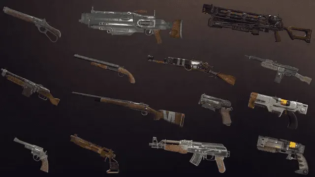 Weapons in Fallout 4