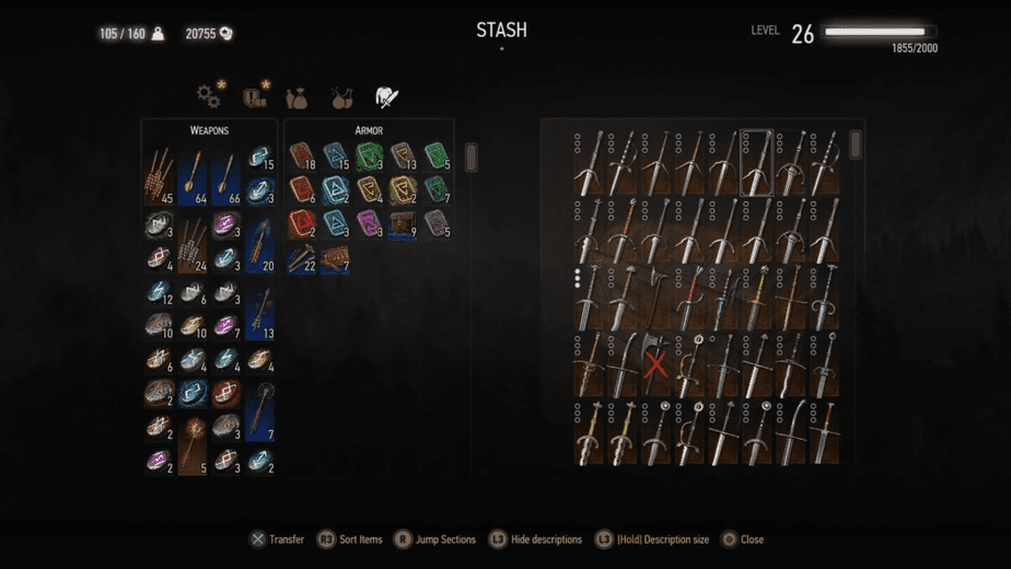 Witcher 3 Relic Weapons