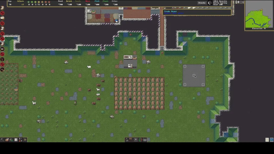 In-game Screenshot of Livestock