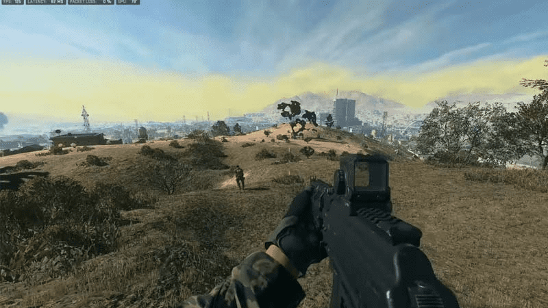 screenshot of the HUD Glitch in Warzone 2