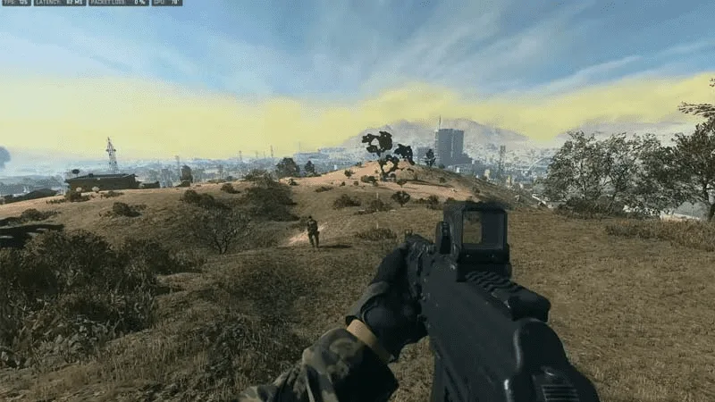 screenshot of the HUD Glitch in Warzone 2