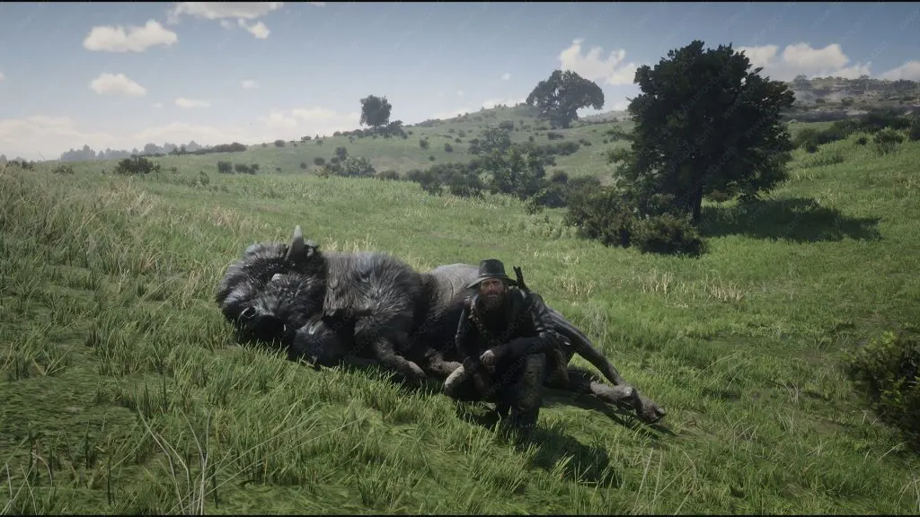 Screenshot after Hunting Animals for Pelts