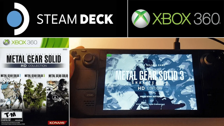 Metal Gear Solid on the Steam Deck 