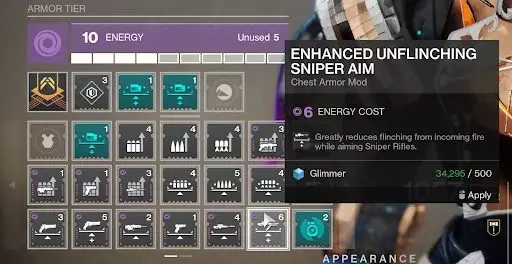 Armor Mod Stacking