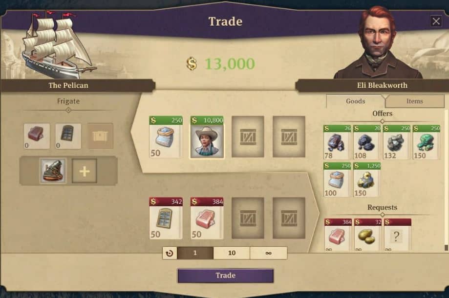 Anno 1800 Active Trading