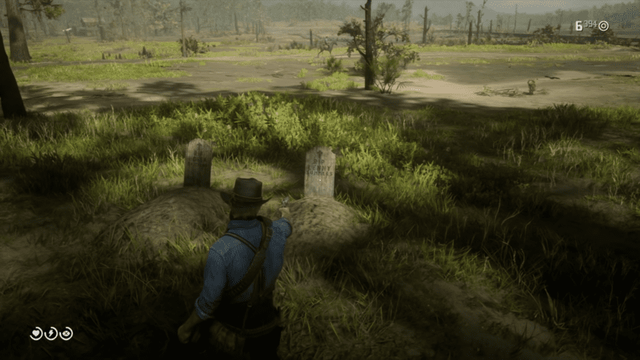 Lenny's grave