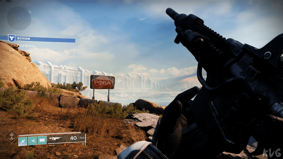 In-game screenshot - Reloading Gun