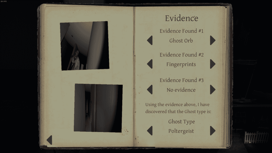 fingerprint evidence journal