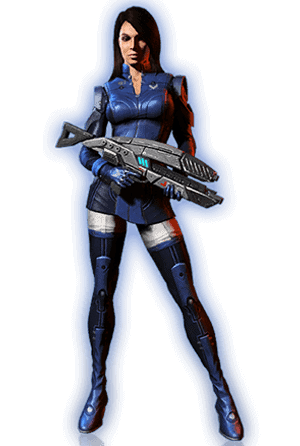 Ashley Madeline Williams - Mass Effect Squad Combinations