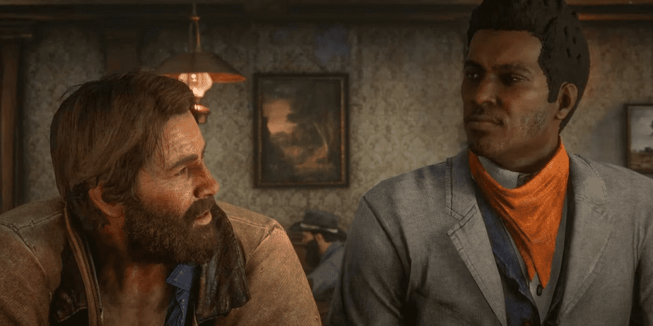 Arthur and Lenny in RDR 2