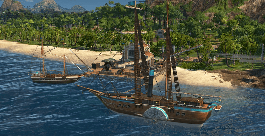 Docked Ships - Anno 1800