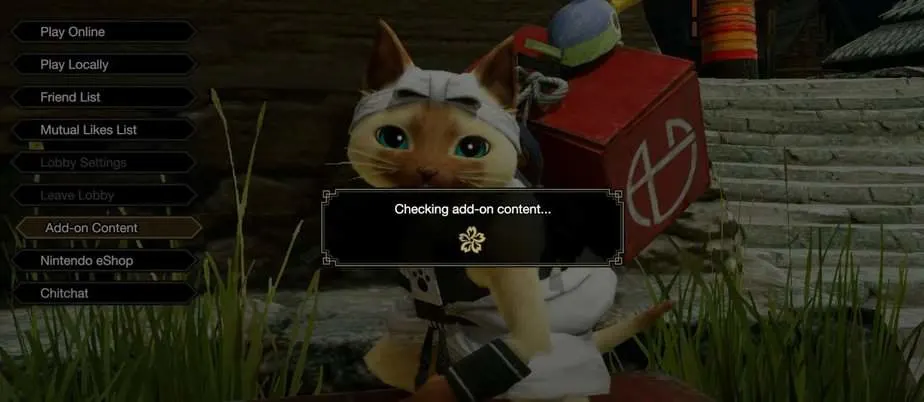 Loading Addon Content Monster Hunter Rise