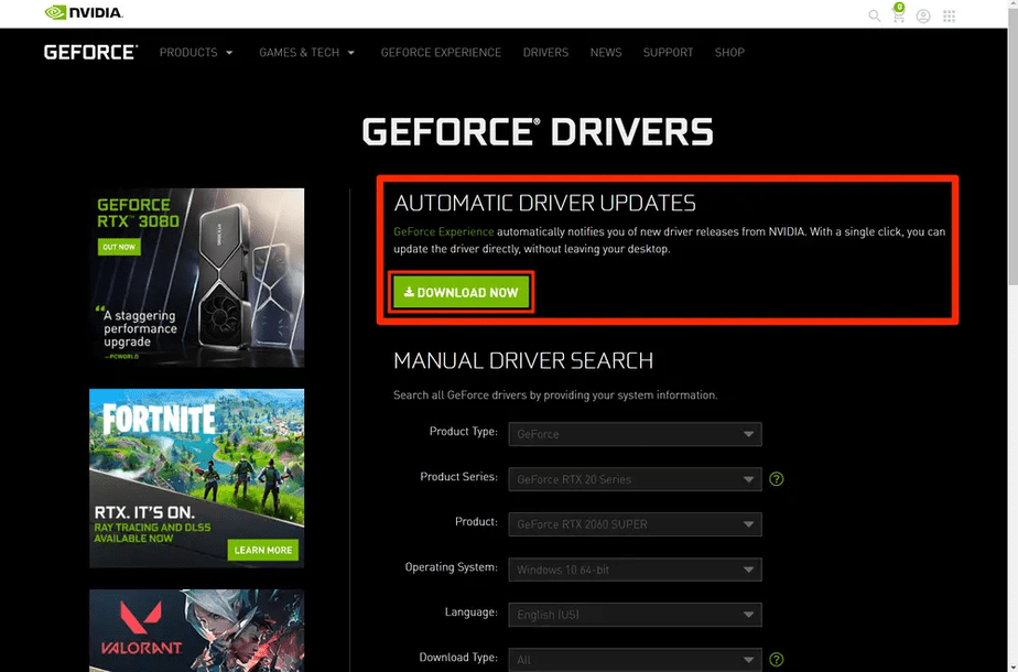 Nvidia Driver Updates