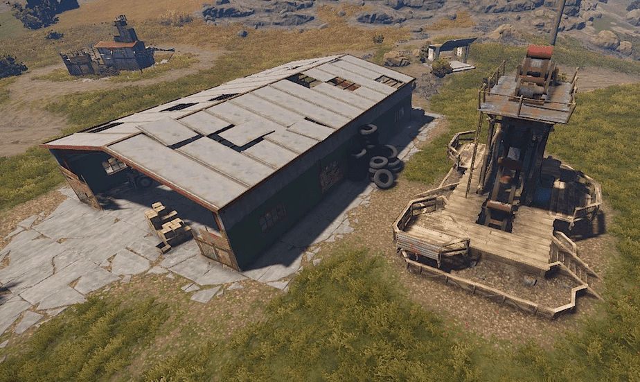 Mining Outpost - Rust Monuments