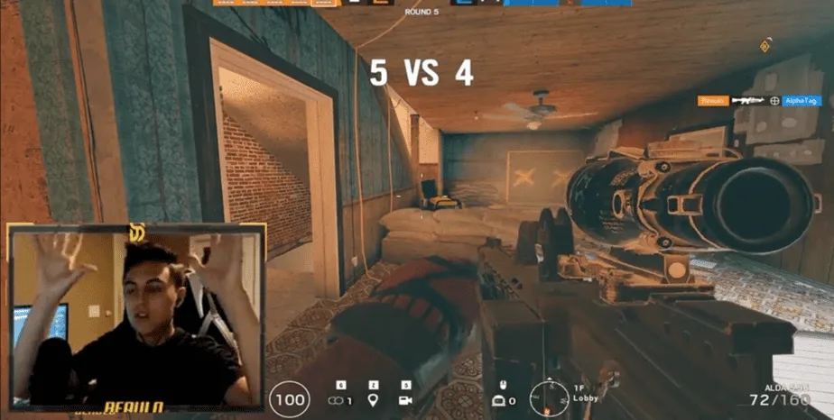 Beaulo playing Ranked in R6s