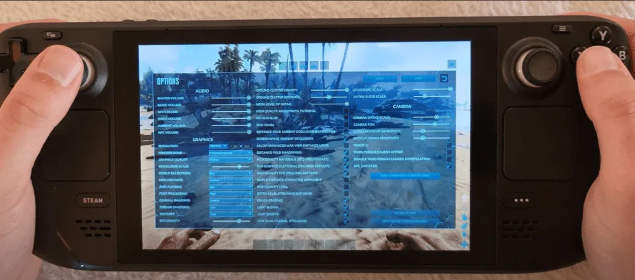 Graphics Setting options for Ark: Survival Evolved