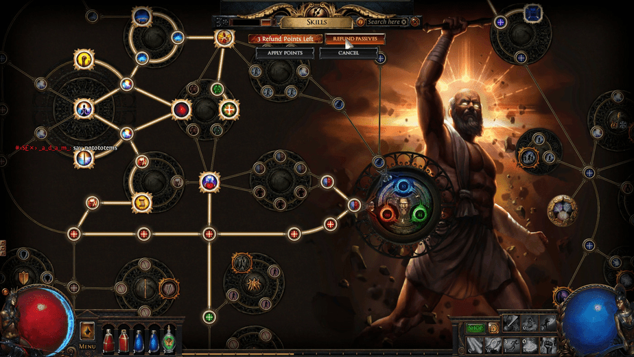 Skill Tree Respec - Path of Exile