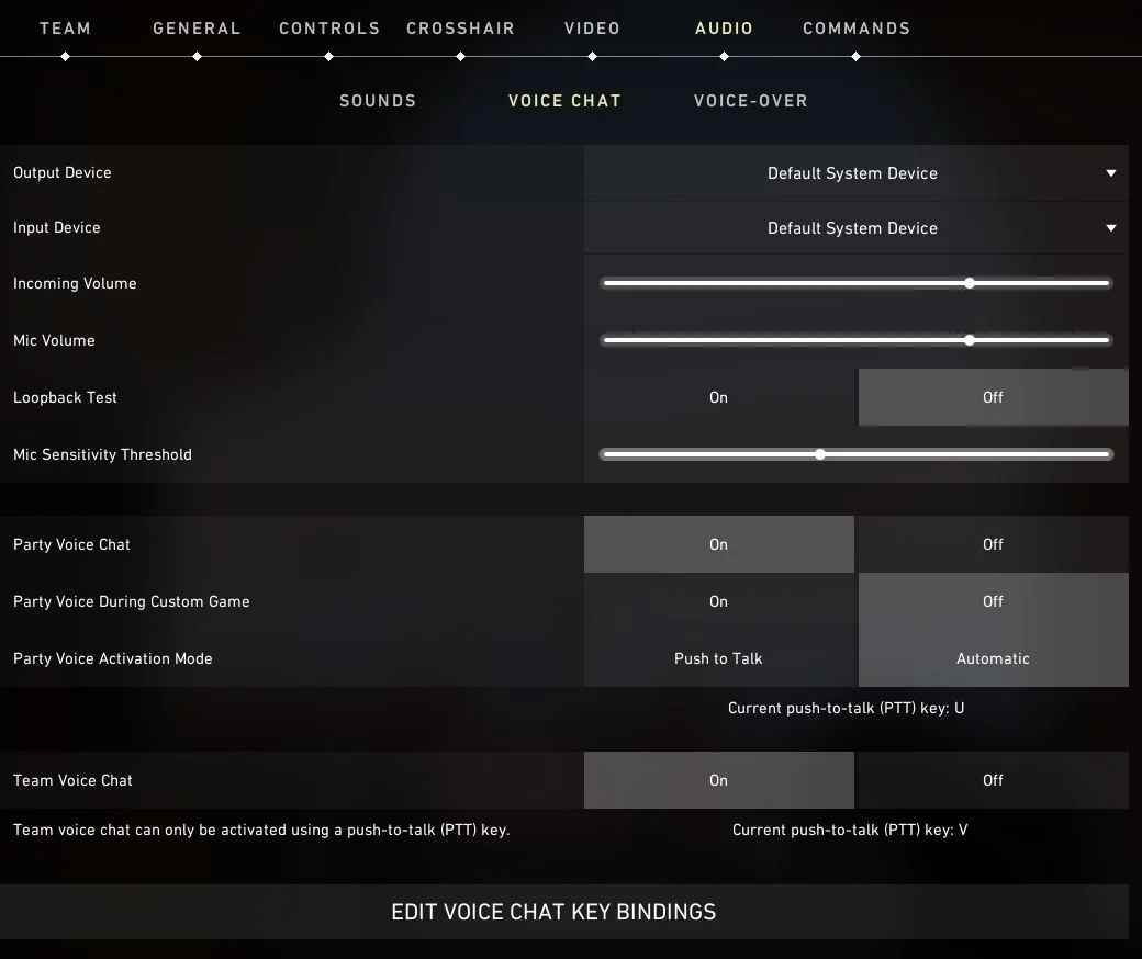 Valorant - In-game Audio Settings