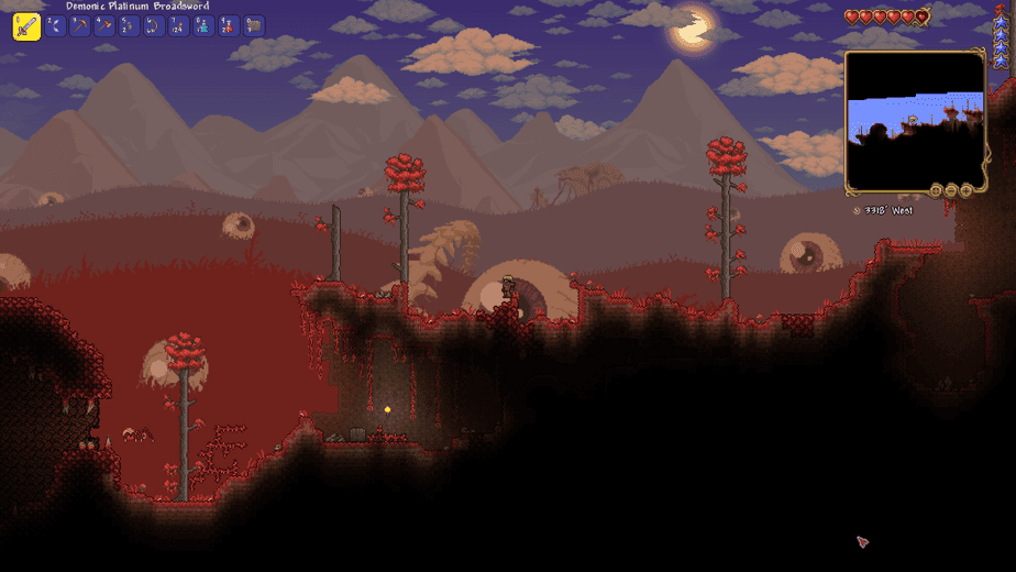 Crimson Biome Terraria 