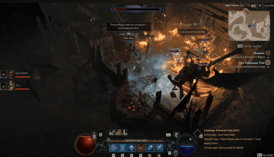 Stronghold Party Completion - Diablo 4