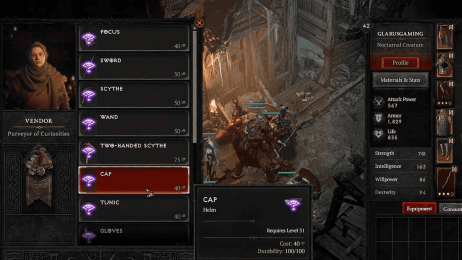 Can You Get Unique Items From Gambling in Diablo 4?