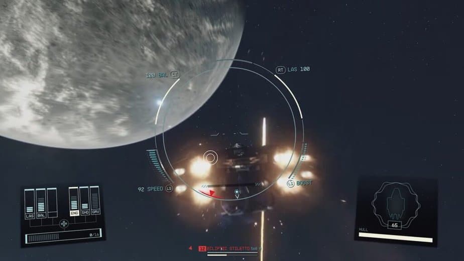 How To Target Enemy Ship In Starfield
