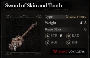 Sword of Skin and Tooth