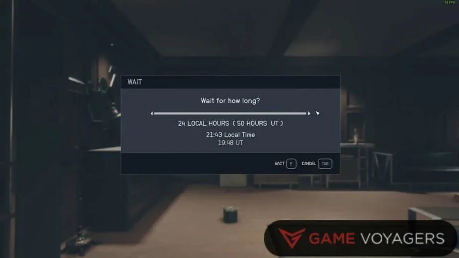 How to Wait in Starfield 2