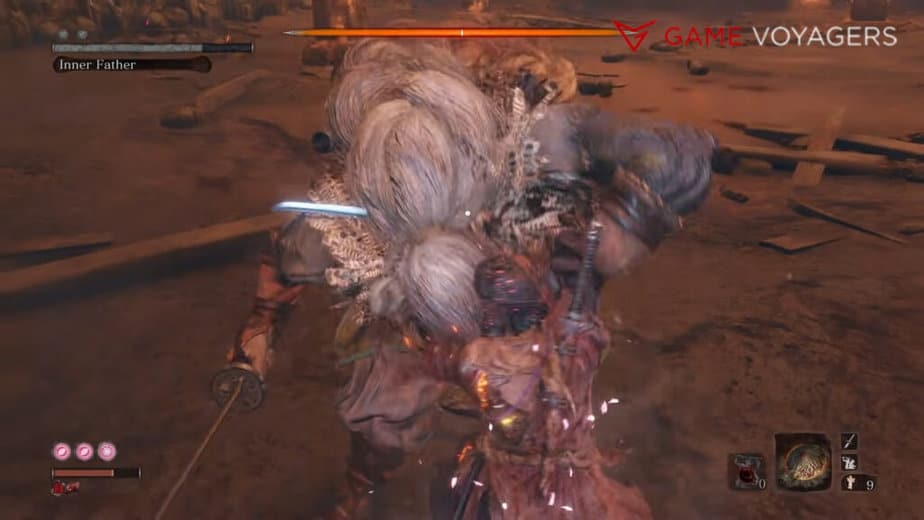 Rewards for Defeating Inner Father in Sekiro