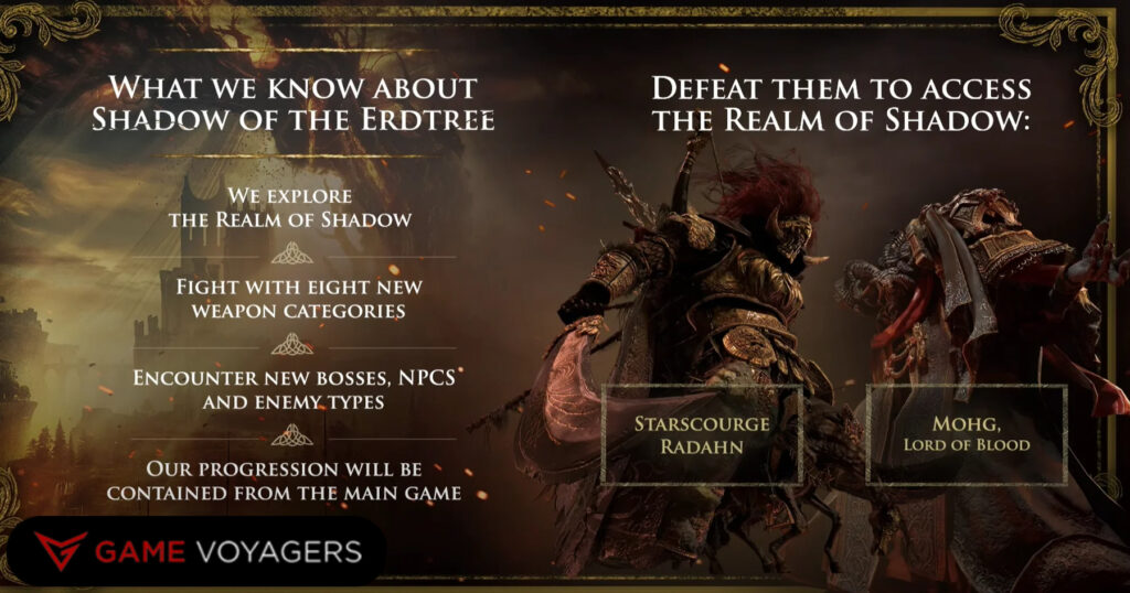 Radahn and Mohg to access the DLC