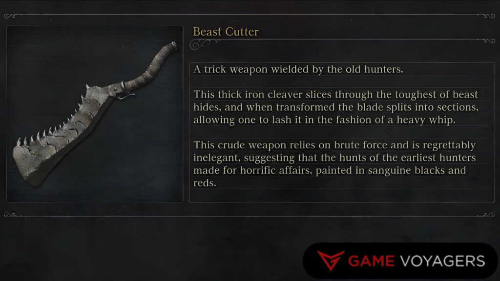 Lost Beast Cutter