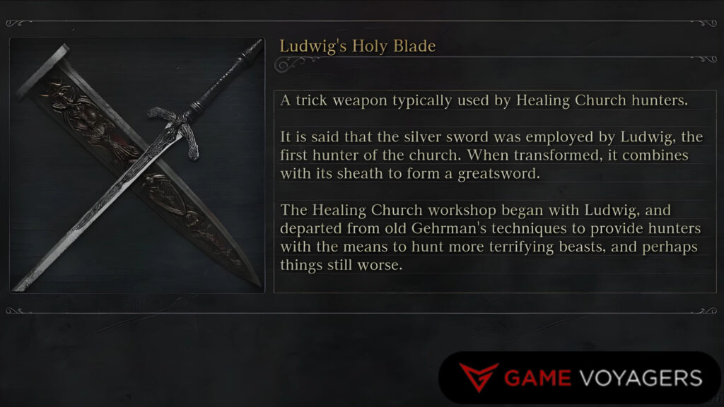 Ludwig's Lost Holy Blade